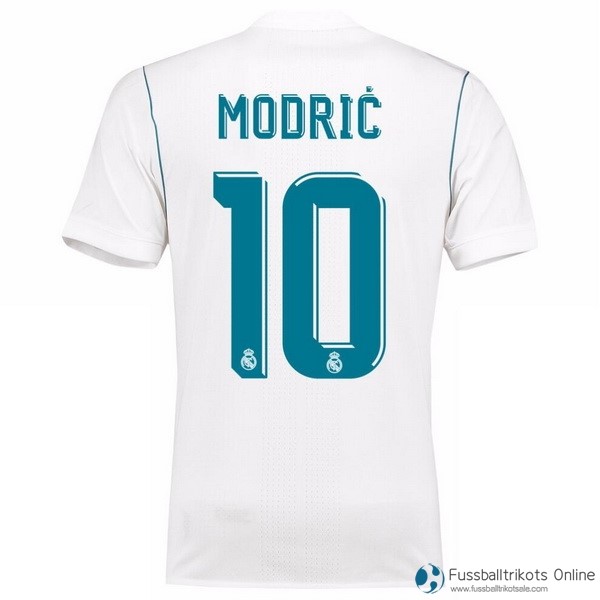 Real Madrid Trikot Heim Modric 2017-18 Fussballtrikots Günstig